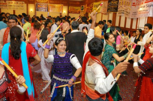 Let?s Dandiya: On the dance floor Photo; K.R. Deepak