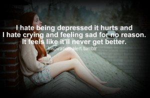 These are the quotes about being depressed Pictures