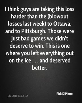 quotes about losing a game