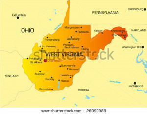 Map West Virginia Click See