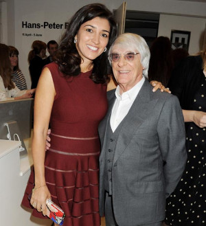 Bernie Ecclestone and Fabiana Flosi were tied in the relationship of ...