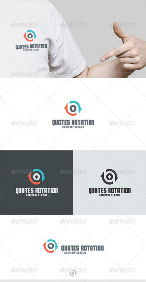 GraphicRiver Quotes Rotation Logo 6555282
