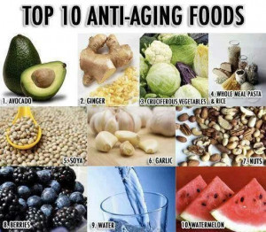 Anti aging foods