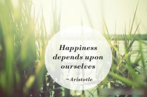 Aristotle happiness quotes