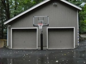 Basketball court system DIY