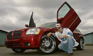 Staff rapper wannabe Associate Technical Editor Robin Warner poses ...