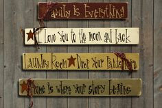 rustic signs country signs primitive rustic primitive wood signs ...
