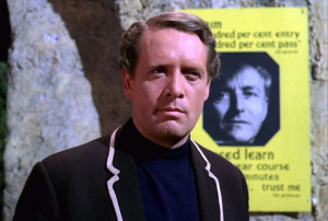 THE PRISONER: Patrick McGoohan as Number Six.