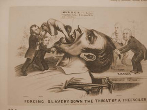 FORCING SLAVERY DOWN THE THROAT OF A FREE-SOILER”