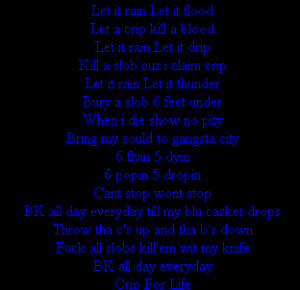 All Graphics » west side crips