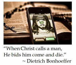 Dietrich Bonhoeffer on the Cost of Discipleship