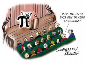 ... from “Not So Humple Pi” to my collection of funny math pictures