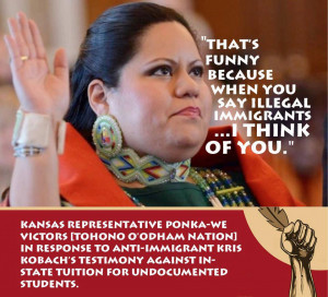 Kris Kobach Slammed By Native American Rep. Ponka-We Victors: ‘When ...