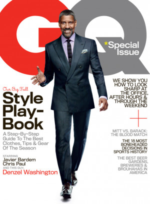 PHOTO: Denzel Washington Covers GQ Magazine