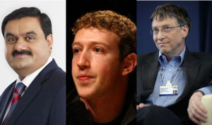 Gautam Adani Mark Zuckerberg Bill Gates dropout success stories