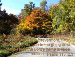 Psalm 113:2,3