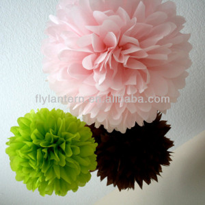 2014 Tissue paper pom poms flower balls jpg