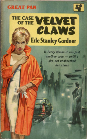 Sam Peffer: The Case of the Velvet Claws by Erle Stanley Gardner / Pan ...