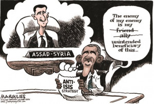Obama's Anti-ISIS Strategy Summarized In 1 Cartoon