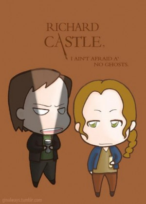 Rick & Kate Funny Cartoons - castle Fan Art