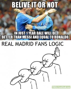 Just Real Madrid fans in a nutshell