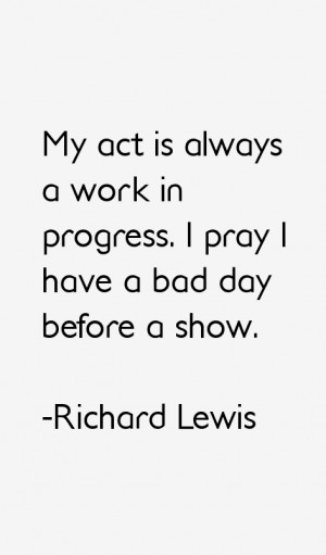 Richard Lewis Quotes & Sayings