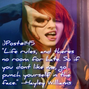 Hayley Williams Quote Tumblr Picture