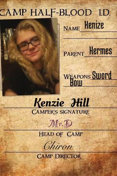 My camp ID More