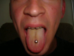 tongue piercing 1 Image