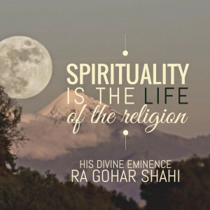 The Official MFI® Blog Quote of the Day: 'Spirituality is the life of ...