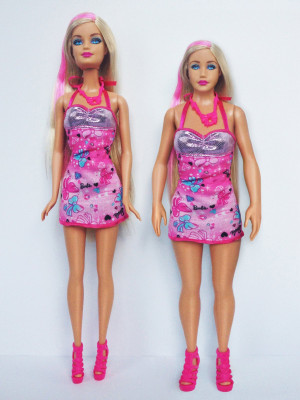 Barbie can look good as an average woman, why doesn't Mattel make one ...