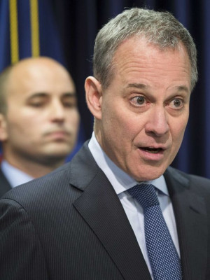 File picture shows new york State attorney general Eric Schneiderman ...