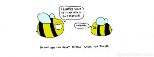 Funny Bee Facebook Covers