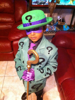 Batman Villain Riddler Costume