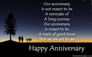 Anniversary Poems for Wife: Happy Anniversary Poems for Her