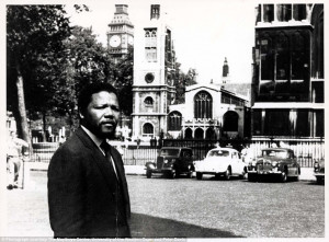 Visit to London: Nelson Mandela visited the capital of the UK in 1962 ...