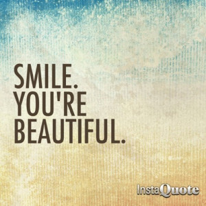 Cute Instagram Quotes #quote #smile #instaquote