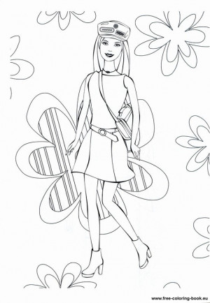 Coloring Pages Barbie Page...