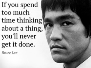 Bruce Lee If You Spend Too Much