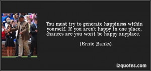 Finding Happiness within Yourself Quotes