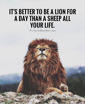 quotes about lion 39 s heart