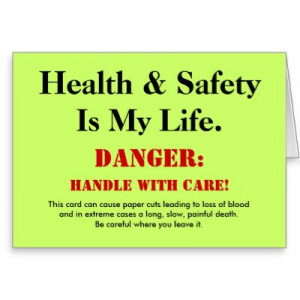 Health and Safety Jokes