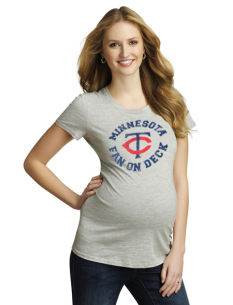 Minnesota Twins MLB Maternity T Shirt