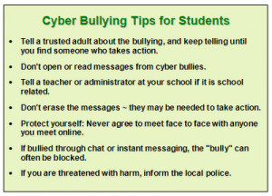 More Cyber Bullying Tips