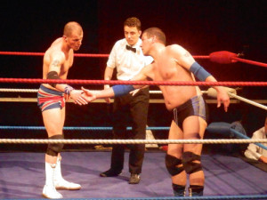 Johnny Kidd vs Alan Lee Travis LDN Wrestling Alban Arena St Albans