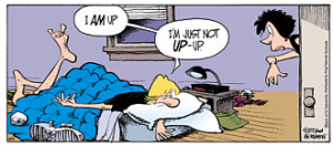 It's far too early in the morning for it to be early in the morning.