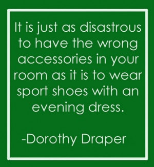 Accessories - Rule to live buy... invest in accessories