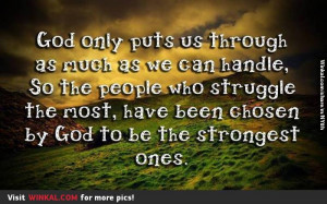 LIKE if GOD gives you strength! Hard to find wholesome entertainment ...