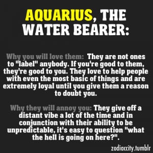 zodiac astrology aquarius