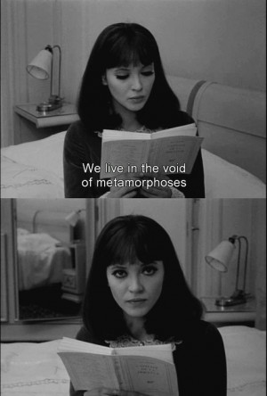 foralskelse:Anna Karina in Alphaville (1965) by Jean-Luc Godard